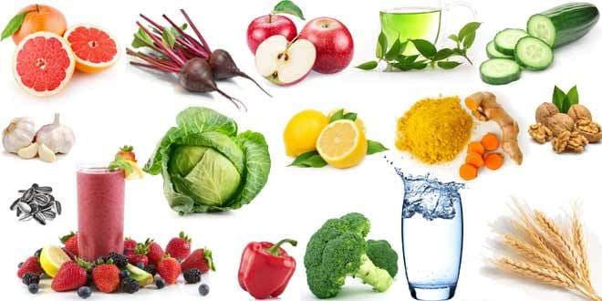 Featured visual summarizing evidence-based guidance related to 16 Foods that Can Help Cleanse the Body | 2016 Detox.